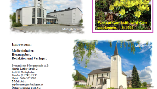 Aktuelle Ausgabe "Rundblick"