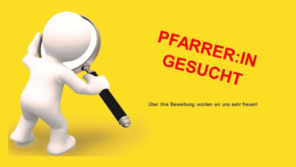 Pfarrerin/Pfarrer gesucht